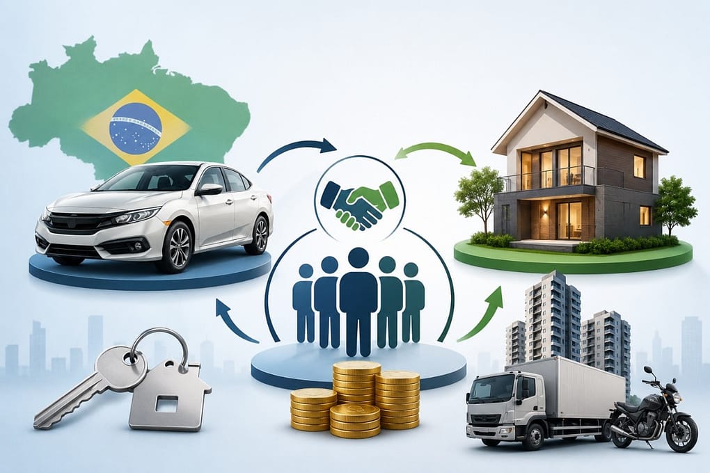 Contemplação no consórcio para carros e imóveis