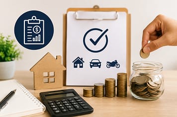 Planejamento financeiro para oferecer lance no consórcio